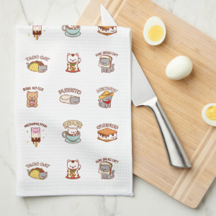 CHAT MEMES Serviette de cuisine