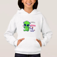 CHAT MIGNON MIAOU AVEC ALIEN