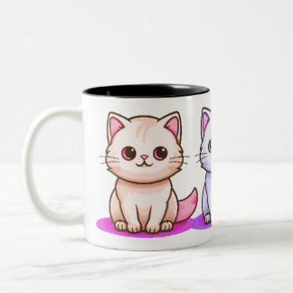 Chat mignon tasses
