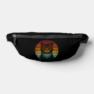 Chat mignon vintage rétro
