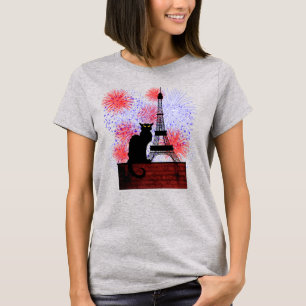 Chat Noir Bastille Day T-Shirt