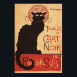 Chat Noir Cabaret Troupe Black Cat Promo Poster<br><div class="desc">Montmarte,  Frankreich - Chat Noir Cabaret Troupe Black Cat Promo Poster - Montmarte,  Frankreich wurde 1896 gegründet. Dieses Bild zeigt Szenen aus Montmarte,  Frankreich.</div>