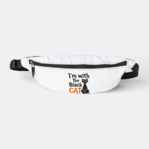 Chat noir drôle gravure vintage Halloween Design