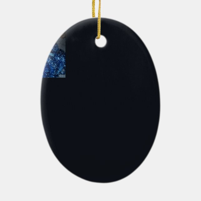 CHAT NOIR, JEUNE ORNEMENT DE NOËL (Dos)