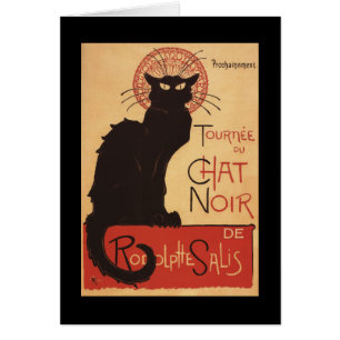 Chat-Noir Kabaretttroupe-schwarze
