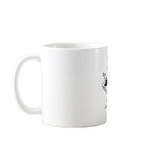 Chat Noir Paresseux & Citation Inspirante Mug à Ca