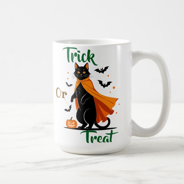 Chat noir spécialité Mug (Droite)