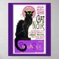 Chat Noir, Steinlen Fine Art,