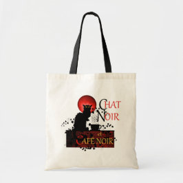 Chat Noir und Café Noir Tragetasche