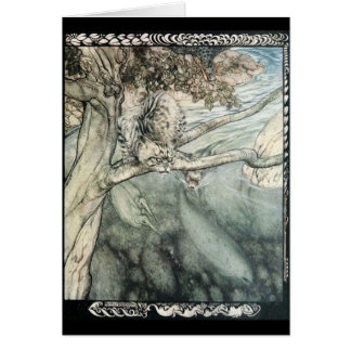 Chat par Arthur Rackham