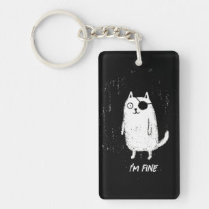 Chat Pirate – Art Minimal et Drôle de Chat