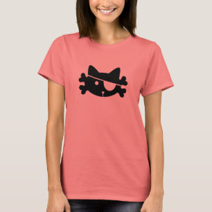 Chat Pirate Noir - T-shirt