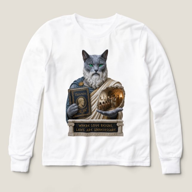 Chat Plat Bleu Russe (Motif recto)