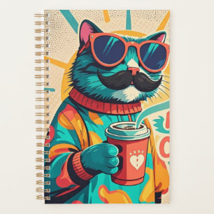 Chat portant des lunettes de soleil surdimensionné