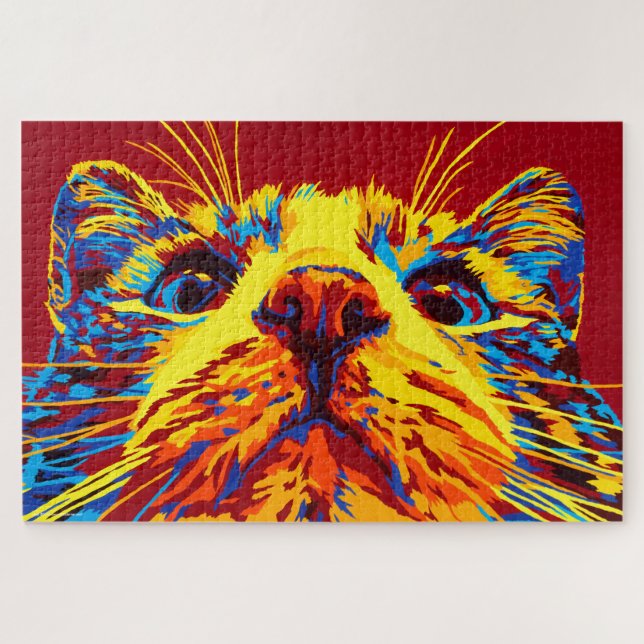 Chat primaire - Xena puzzle de 1000 morceaux (Horizontal)