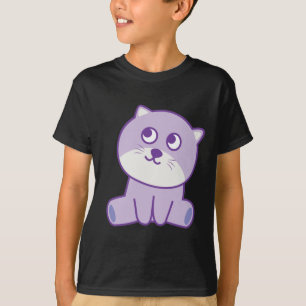 chat regardant le ciel T-shirt