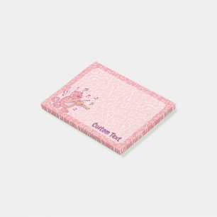 Chat rose avec Violon Post-it Notes