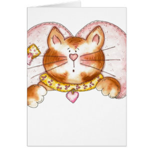 Chat rose d'ange