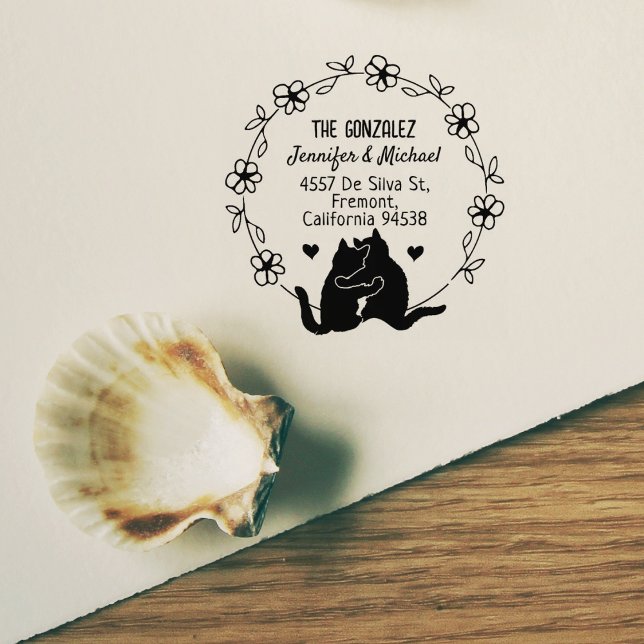 Chat-Rücksendeadresse, Blume Gummistempel (Von Creator hochgeladen)