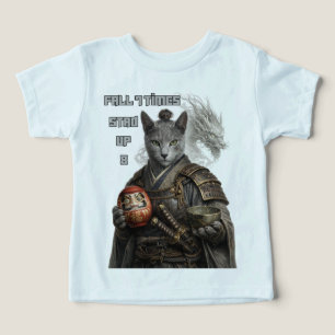Chat Samouraï Bleu Russe