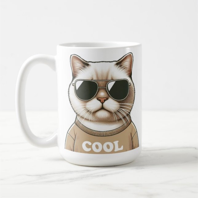Chat-Stil Kaffeetasse (Links)