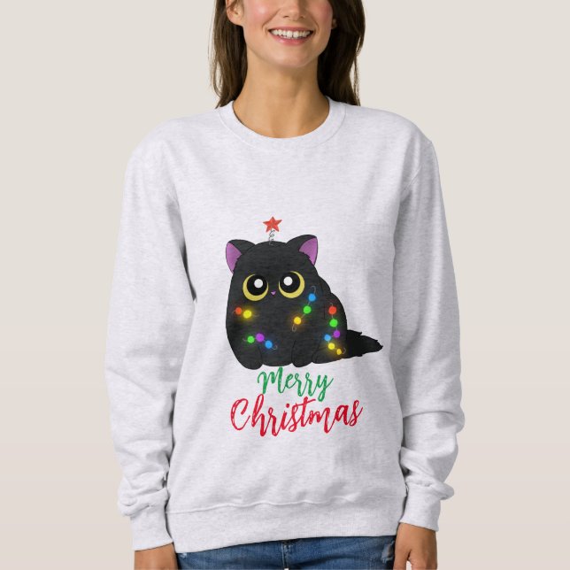 Chat Sweat Christmas (Devant)