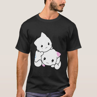 Chat Tee Femmes Hommes Enfants Chats Drôle Tshirt