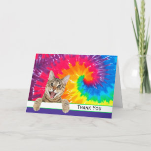 Chat tigré merci pour le gardiennage d'animaux