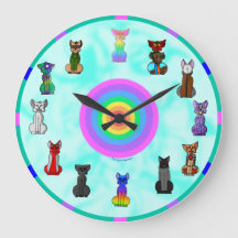 Chat Wall Clock