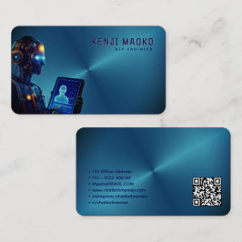 🤖 Chatbot Developer Conversation AI Engineer NLP Visitenkarte