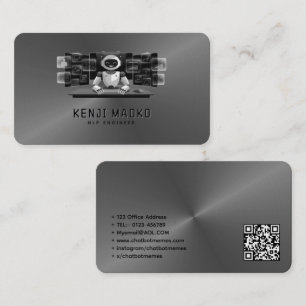 🤖 Chatbot Developer Conversation AI Engineer NLP Visitenkarte