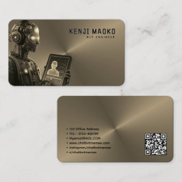 🤖 Chatbot Developer Conversation AI Engineer NLP Visitenkarte