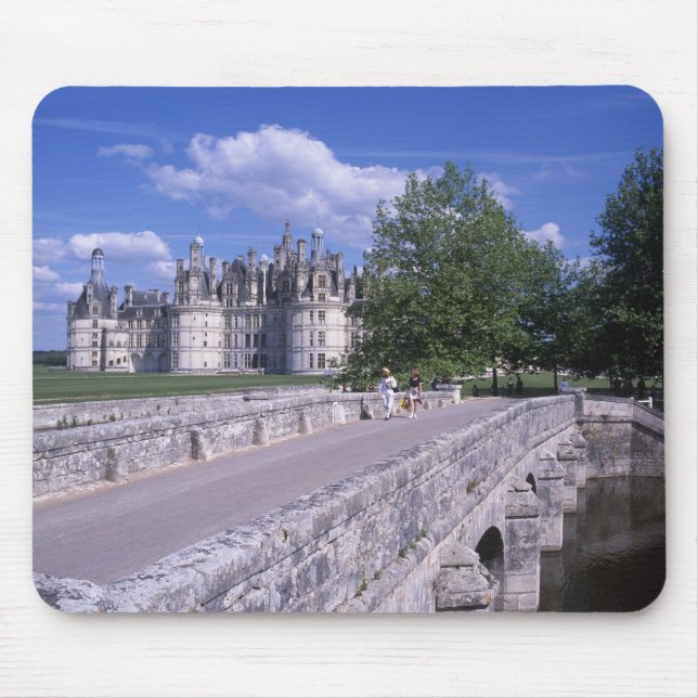 Chateau Chambord, Loire Valley, Frankreich Mousepad (Vorne)