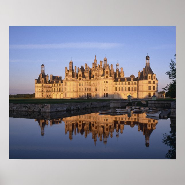 Chateau Chambord, Loire Valley, Frankreich Poster (Vorne)