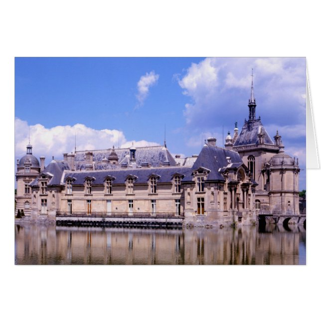 Chateau Chantilly, Oise, Frankreich (Vorderseite (Horizontal))