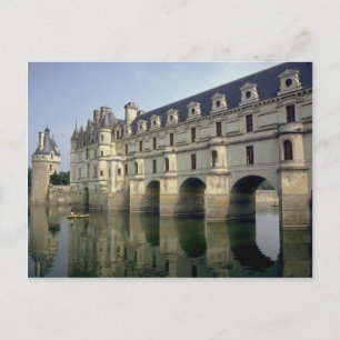 Chateau, Chenonceau, Indre/Loir, Frankreich Postkarte