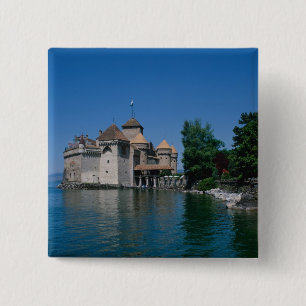 Chateau Chillon, Genfersee, Kanton Waadt, Button
