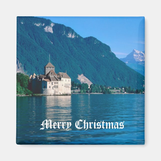 Chateau Chinon, neben dem Genfersee 2 Magnet (Vorne)