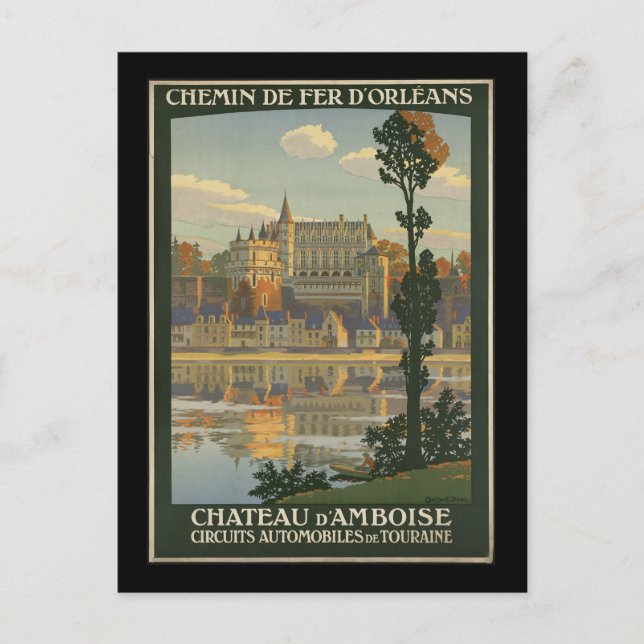 Chateau d'Amboise Postkarte (Vorderseite)