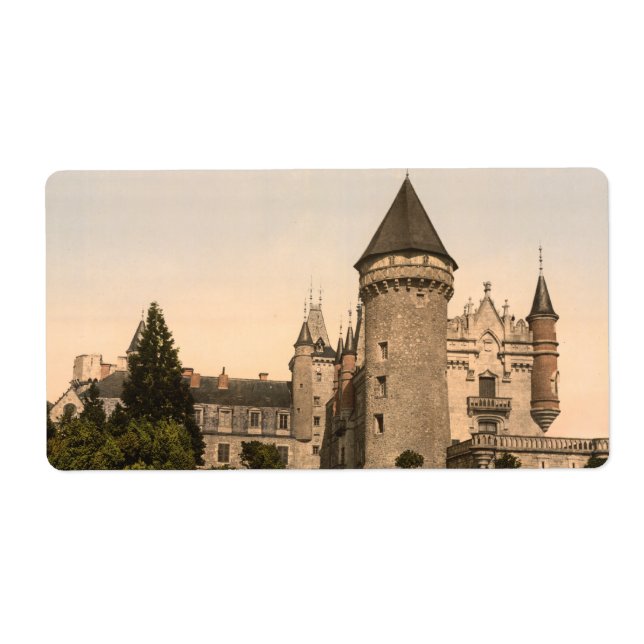 Chateau de Busset, in der Nähe von Vichy, Frankrei (Vorne)