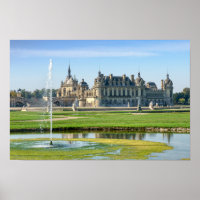 Chateau de Chantilly and Le Notre Garden - Frankre