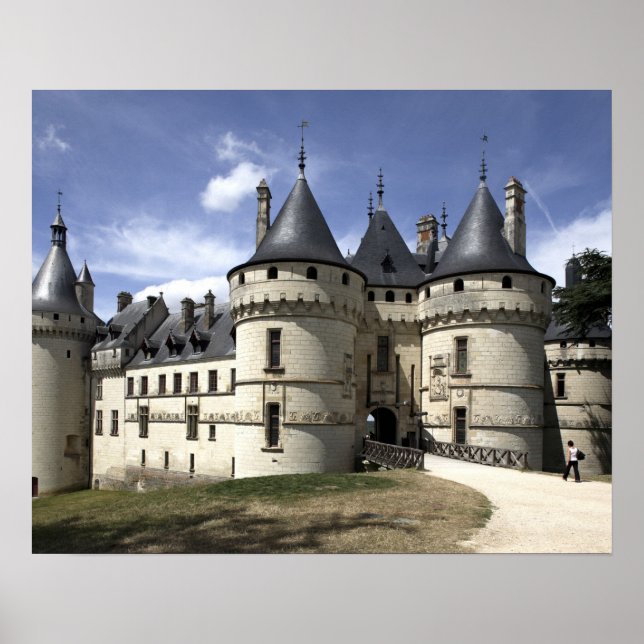 Chateau de Chaumont-Sur-Loire. Poster (Vorne)