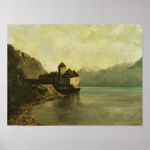Chateau de Chillon, 1874 Poster
