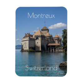 Chateau de Chillon in Montreux, Schweiz Magnet