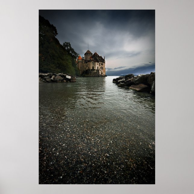 Chateau de Chillon Poster (Vorne)