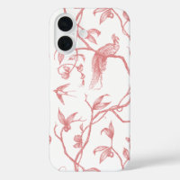 Château de Colombe Peacock toile coque iphone