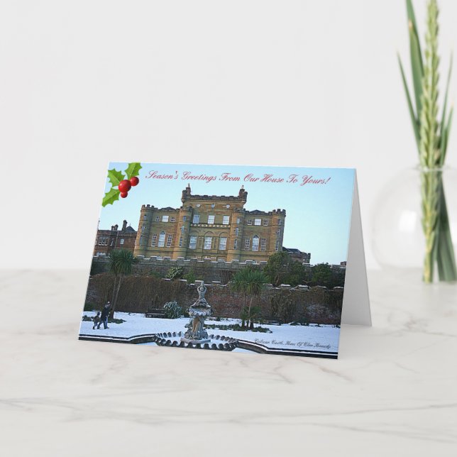 Château de Culzean - Clan Kennedy Carte de Noël (Devant)