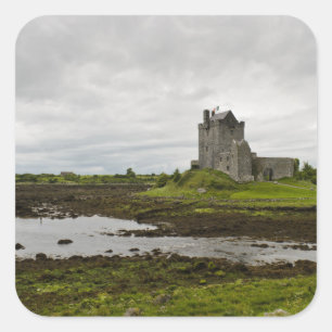 Château de Dunguaire, autocollant de l'Irlande