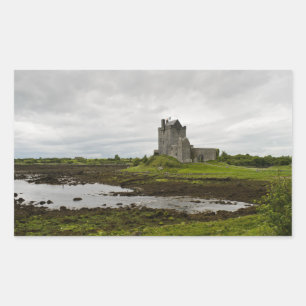 Château de Dunguaire, autocollant rectangulaire de