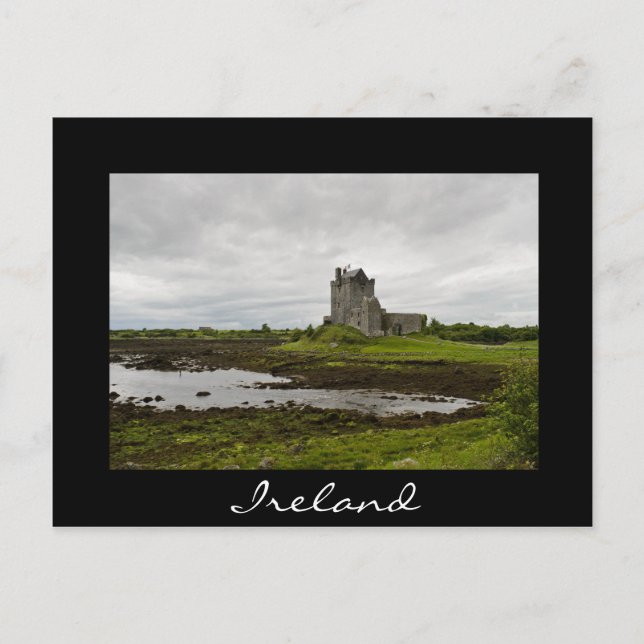 Château de Dunguaire, Irlande carte postale en tex (Devant)